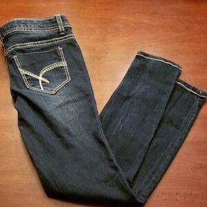 Wishful Park 8 Jeans Skinny Stretch Adjustable EUC